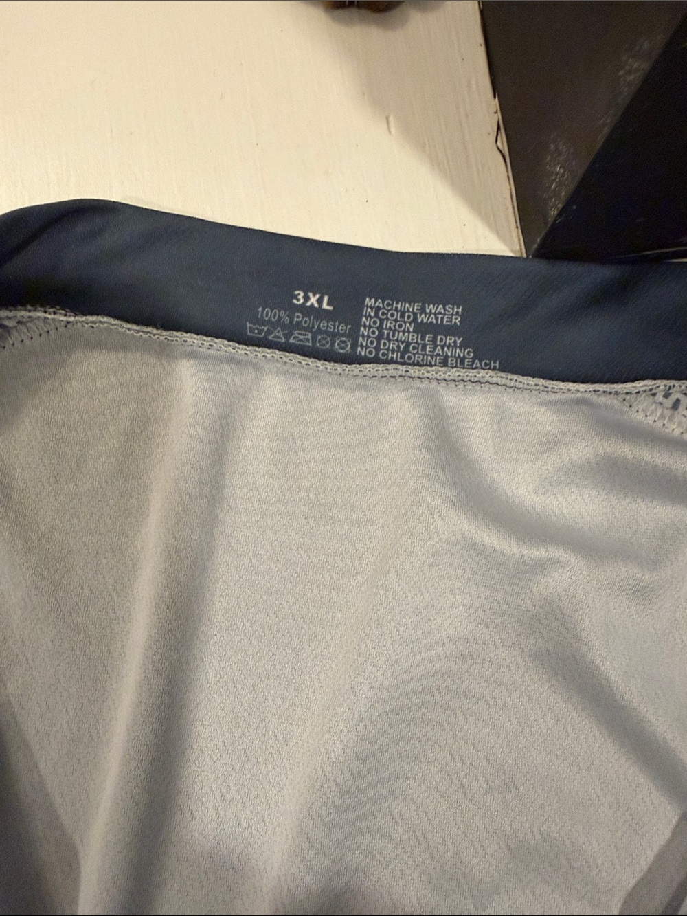 SRAM Blue-gray Cycling Jersey with Full Zip - Picture 4 of 8